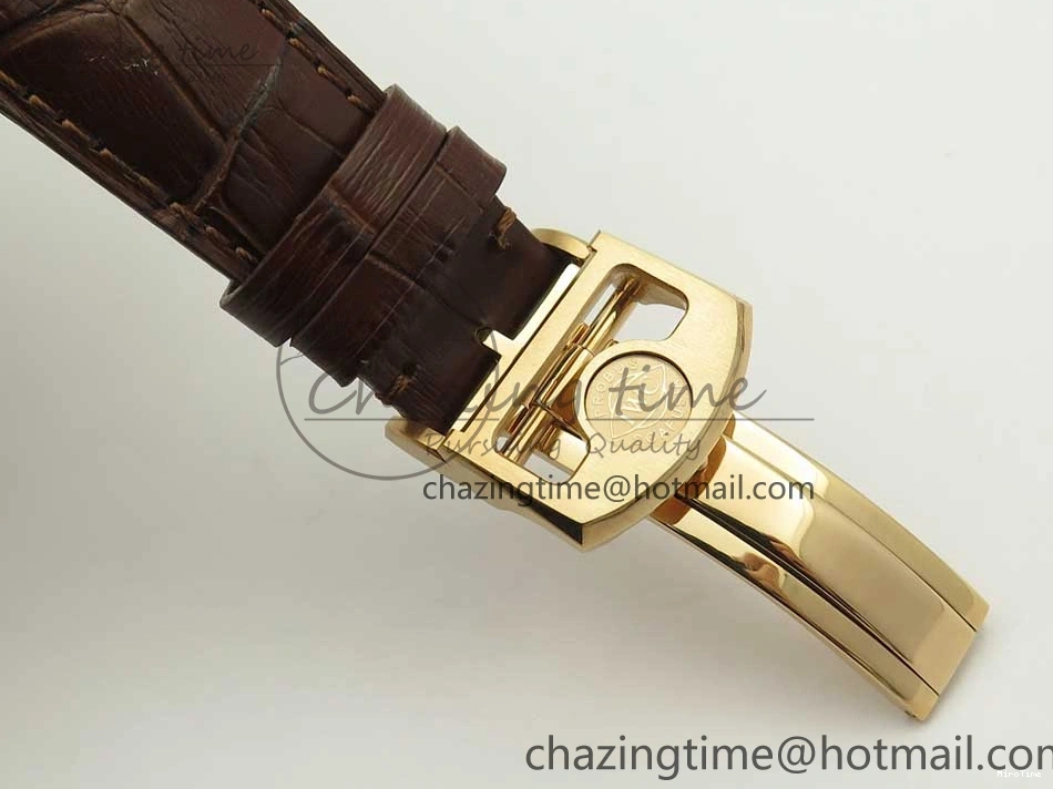 MIROTIME 0514 Portuguese Tourbillon IW5046 RG ZF Best Edition White Dial on Brown Leather Strap UrbanStyle 7144